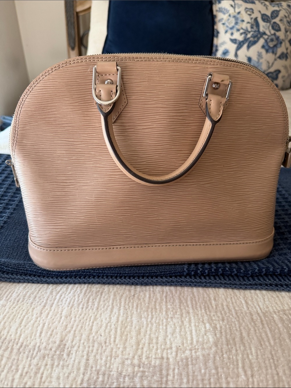 Louis Vuitton Alma Epi Leather Top-Handle - Picture 2 of 13